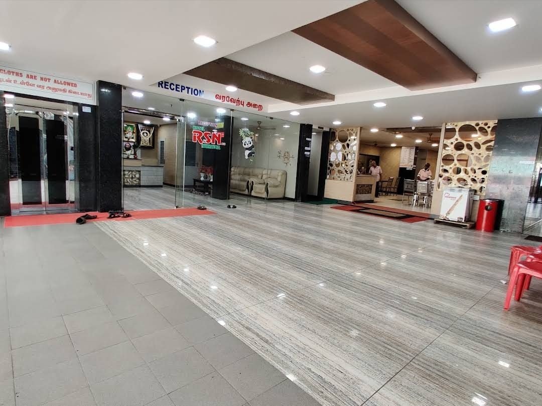 Reception and lobby
